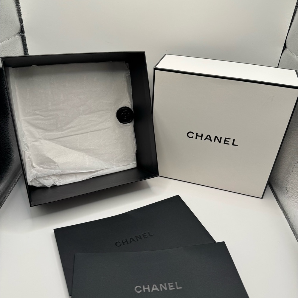 Authentic CHANEL Gift Box Set Packaging Cards Tissue Seal Luxury Bundle